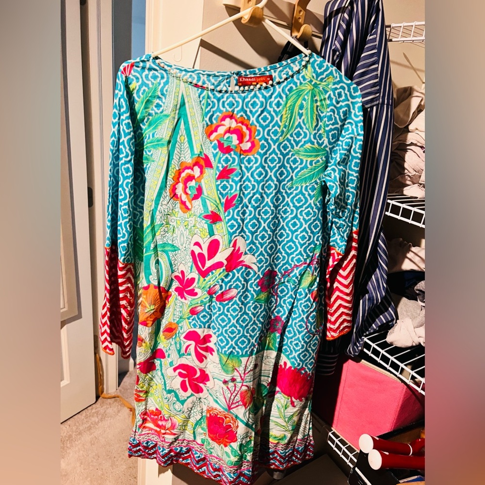 Khadi shirt top